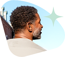 An actor portraying an adult patient with NF1-PN