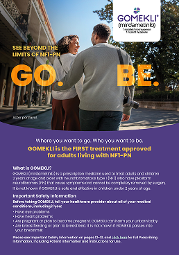GOMEKLI® (mirdametinib) Patient Brochure PDF for adults