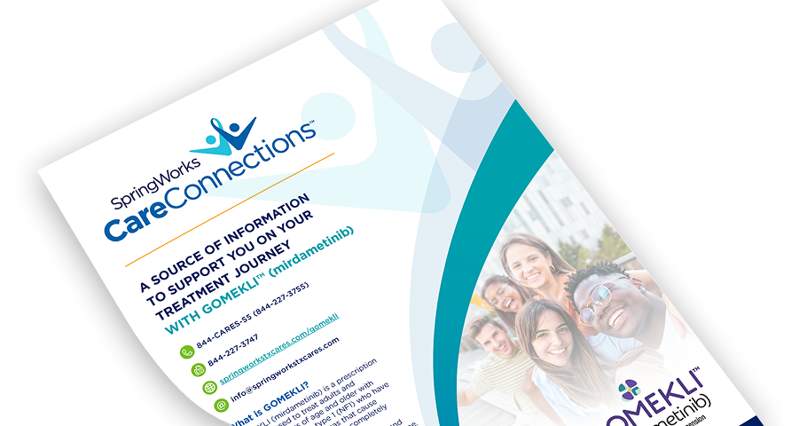 SpringWorks CareConnections patient brochure PDF